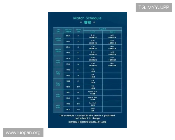 2026年乒乓球世界杯赛程时间表完整版，赛事安排、比赛时间及重要赛事介绍